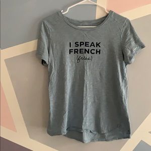 Light blue women’s t-shirt